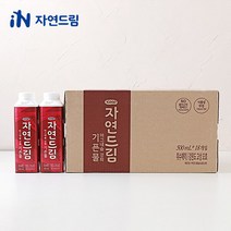 행사 자연드림 마그네슘강화 기픈물 500ml x (54개입) (멸균종이팩생수/심층수)