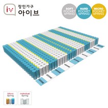 [장인가구] 마이크로업9S 9존 독립매트리스_더블(D)