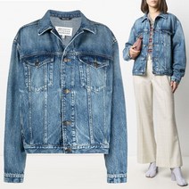 메종 마르지엘라 21SS 마틴마르지엘라 오버핏 데님 중청 자켓 S51AM0428 S30744 961
