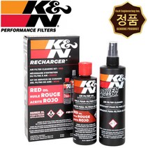 K&N KN 에어필터 클리너 리차지 크리닝 세척 청소 키트 (스퀴즈형) 99-5050