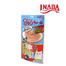 이나바 챠오 츄르 헤어볼케어참치14gx4p(SC-101), 1개