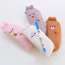 인기 필통 13종 (중학생 고등학생 대학생 필통), 2. 보보베어 융 필통_갈색