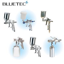 블루텍 에어스프레이건 세트 좁은공간 작업 소량, K-3A SET (0.5MM)