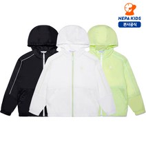 네파 키즈 네파키즈 본사 KID0653 라인 배색 바람막이 자켓