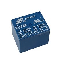 SRD-12VDC-SL-C 12V 10A 5핀 C접점 릴레이 10A HAM3025