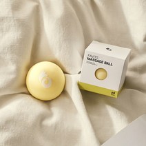 마사지볼 땅콩볼 지압볼 맛사지볼 라크로스볼 싱글 파비츠, 옐로우(단일제품)