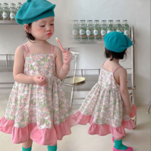 [아꾸꼬] 아동나시핑크프릴원피스