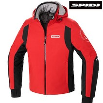 [스피디 자켓] 겨울용 D267 HOODIE ARMOR H2OUT JACKET 후디 아머 H2OUT 자켓, 블랙/레드(014)