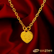 순금 목걸이 24K 미니 하트 3.75g