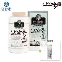 인산가 9회죽염 분말 1kg + 다양한 샘플 증정 + 휴대용기 6개 / 요리 양치 가글 코세척 코세정 비염 세안 / 죽염본가 인산죽염, 2개