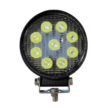나이스조명 LED 써치라이트 해루질 방수 차량용 LED작업등 원형 27W 서치라이트, LED 원형써치라이트 27W 녹색빛 4cm, 1개