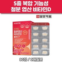 철분 엽산 비타민d 플러스 일양 90정 비타민B12 구리