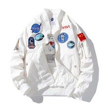 남녀공용 야구점퍼 곤룡포 과잠바 NASA 나사 우주 비행사 항공점퍼