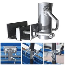 야외 삼쇠파라솔 신호등 테라네이션파라솔 하프파라솔 정원 베이스 금속 고정 테라스 비치 우산 스탠드 휴대용 자동차 고정 브래킷 홀더 야외 정원 야드에 적합합니다.