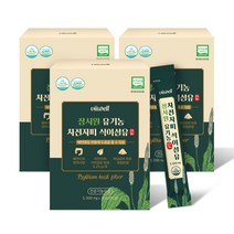 유기농 차전자피가루 수용성 불용성 식이섬유 분말 스틱 식약처 인증 차전자피 질경이 씨앗 껍질 실리엄허스크, 3박스, 30포