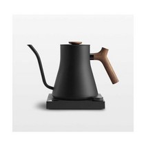 펠로우 스태그 EKG Electric Pour Over 주전자 - Matte 블랙 With Walnut Handle