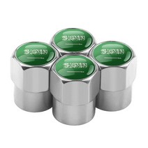 타이어밸브캡 타이어캡 타이어밸브 마개 자동차 오토바이 자전거 휠 타이어 밸브 캡 먼지 금속 국기 엠블럼 스타일링 액세서리 4 개세트, 17.Saudi Arabia
