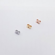 나비클러치 귀걸이뒷마개 귀걸이부자재(20개)귀걸이클러치 악세사리부자재 비즈공예, 골드