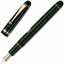 만년필 japae pilot custom 74 transparent 14k gold 비즈니스 사무실 남성 여성 선물 mr fkk-1-nc, M, 초록
