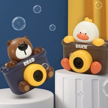 비눗방울 카메라 자동 버블카메라 비눗방울만들기, 오리