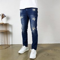 봄 가을 워싱 남자 데미지 포인트 청바지 4종