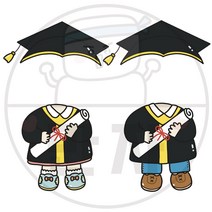 만자디자인 졸업 수료 합성도안 / 졸업했어요 / 학교 유치원 어린이집 졸업 수료 환경구성