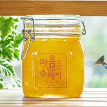 국산 수제 유자청 500g 1kg 선물세트 국내산벌꿀 유자차 피로회복 골다공증에 좋은 식욕증진 소화에 좋은 청, 유자청1kg 피도병 2개입선물세트