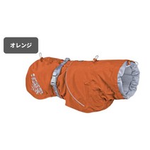 Hurtta 후르타 레인 코트 몬순 코트 대형견, 오렌지
