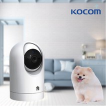 스마트CCTV 300만화소 반려동물 반려견 강아지 홈카메라, 코콤 스마트 홈카메라 K6 + 메모리카드(64GB)
