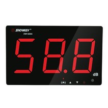 525A 벽 마운트 사운드 레벨 미터 30-130dB 디지털 소음 모니터링 테스터, 01호