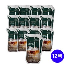 [비락] 코코브루니 콜드브루 돌체라떼 연유커피 200ml, 12팩, 12팩