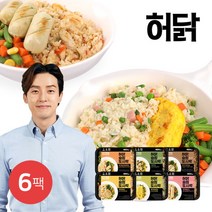 [허닭] 슬림 도시락 6종 6팩, 선택:07.현미우엉밥 슬림도시락 6팩
