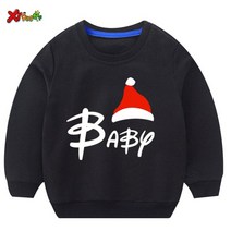 크리스마스 패밀리룩 커플티 커플룩 패밀리티 가족 후드 스웨터 복장 선물 스웨터 의상 아동 의류 소년 옷 일치하는 아빠 아기