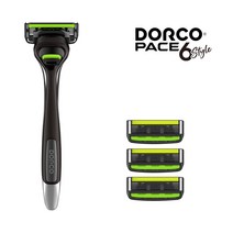 도루코 페이스XL II 기획세트 면도기1개+면도날4개, 3세트, 면도기1+면도날4