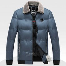 Evadia 남성 경량 패딩 카라넥 블루종 항공 패딩점퍼 아우터 겨울잠바