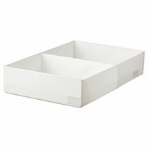 이케아 스투크 칸막이정리함 화이트 34x51x10cm, 단품
