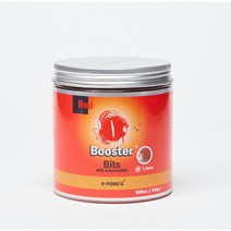 부스터비트레드 500ml 246g 관상 열대어사료 구피먹이 테트라 디스커스밥 엔젤 해수어 케이포닉스, 부스터비트레드 M 500ml (246g)