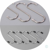 다용도 S자 고리 에스자고리 후크걸이, (소 5P)