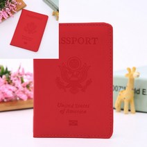 트레블 여권케이스 레드 여행용파우치 여권케이스제작 트래블파우치