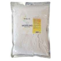 땡큐스킨 모델링팩 1 kg 피부관리실 피부미용학원 셀프팩, 비타모델링, 100, 100