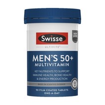 Swisse 스위스 50세이상 남성 멀티비타민 90정 Mens Ultivite 50 Multivitamin, 1개
