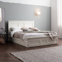 [기간한정세일] 삼익가구 프로아 아이보리 도장 침대(65T 유로탑 독립 매트리스-킹)