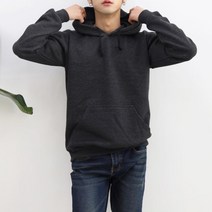 남성 베이직 부드럽고 착용감 편한 기모후드 맨두맨