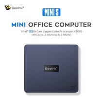 소형PC 미니PC 산업용미니PC Beelink-미니 S 윈도우즈 11 미니 PC 인텔 셀러론 N5095 8GB SSD 데스크탑 게, 03 UK, 03 8GB 512GB