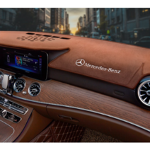 벤츠 C E A클래스 GLC-L GLB 대시 데쉬 데시 대쉬보드 커버 프리미엄 스웨이드C200, F.벤츠 C클래스 전용 구 차량 블랙