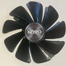 Esera 95mm 비디오 카드 팬 교체 AMD 그래픽 사파이어 니트로 RX 580 570 480 VGA 냉각 팬용 USA 미국