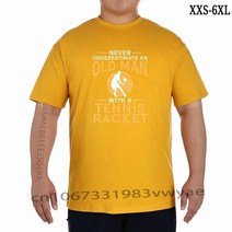 테니스라켓 테니스채 뜨거운 판매 여성 T-셔츠 여름 짧은 소매 코 튼 캐주얼 XXS-6XL, 09 Men Ginger_10 5XL