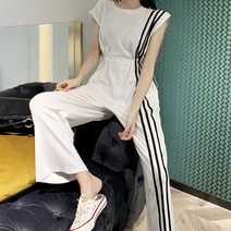 여름 여성용 와이드 점프슈트 BS3150