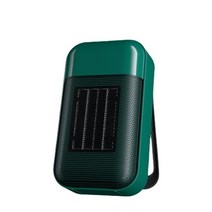 전기 히터 팬 가정용 미니 사무실 데스크탑 휴대용 공기 calefactors 500W 220V, 03 green_02 EU