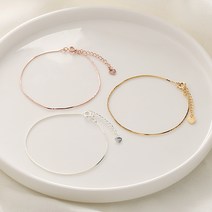 [천삼백케이] [수앤수] 쏘 심플레이어링 실팔찌 (20BS003) [3color]